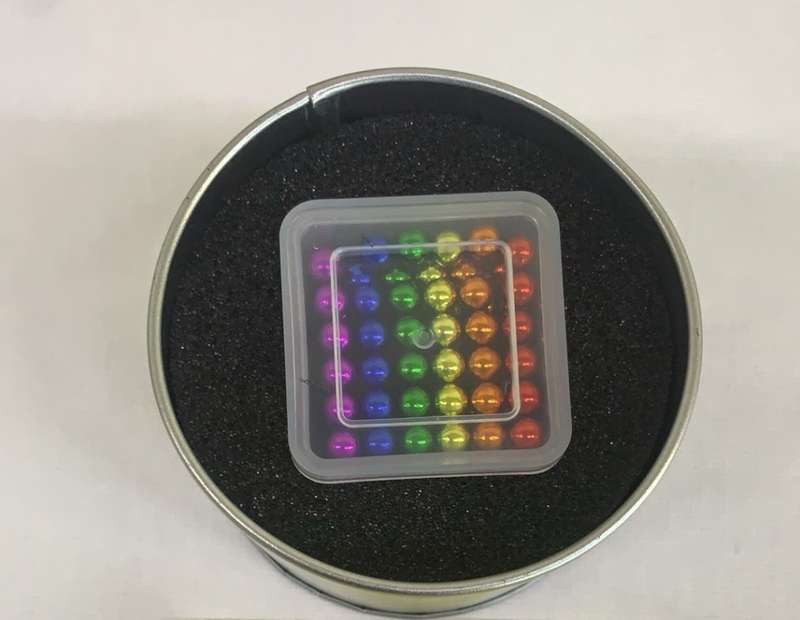 Rainbow Magnetic Balls