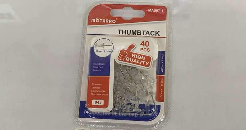 stationery/Thumbtack/office supplies