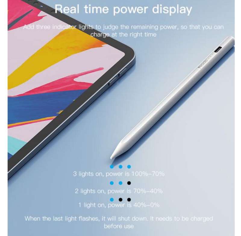 Rechargeable Active Stylus Touch Screen Pen For IOS iPadmini Air pro
