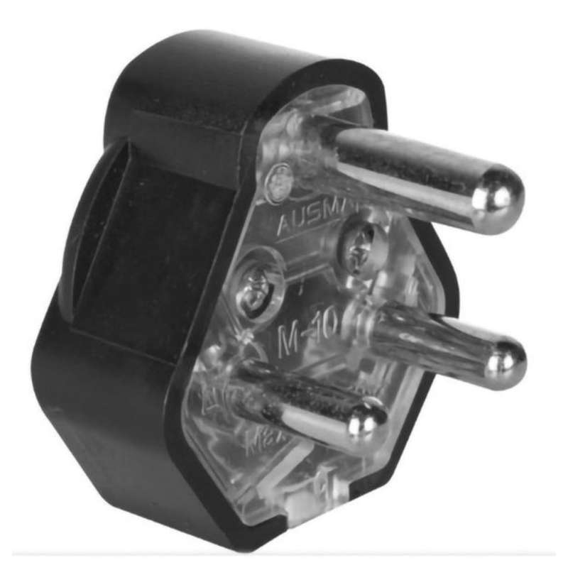3 Pin Plug Top(Rubber)Redisson 5Pcs