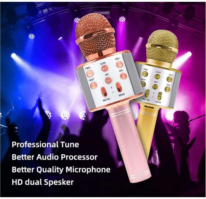 Karaoke Bluetooth Microphone