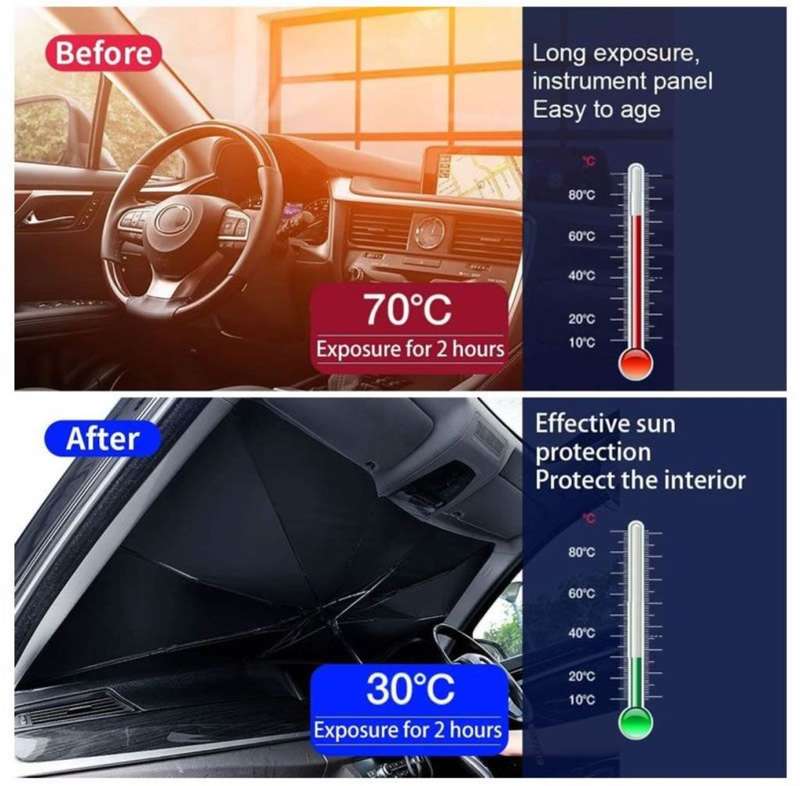 Car Umbrella Windshield Sunshade Cover