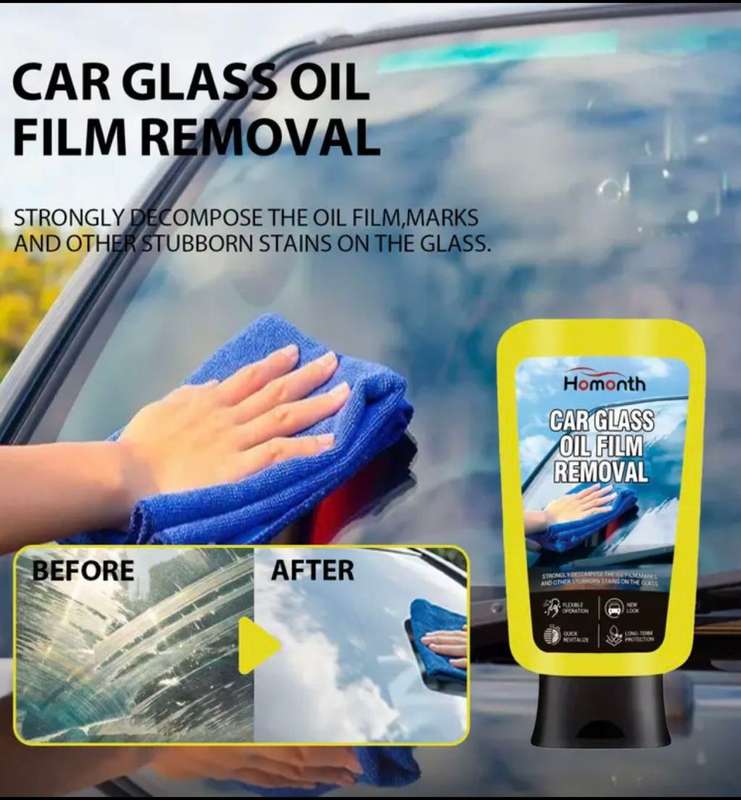 Homonth Car Glass Oil Film Remover