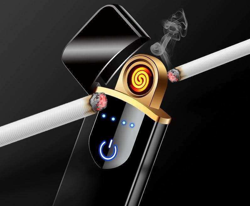 Fingerprint Touch USB Cigarette Lighter