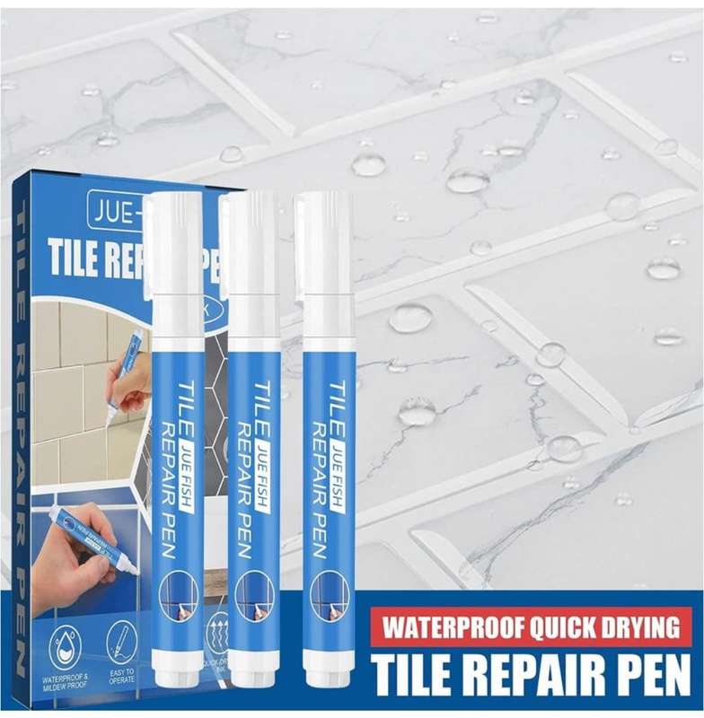 Tile Grout Repair Pen-3Pack