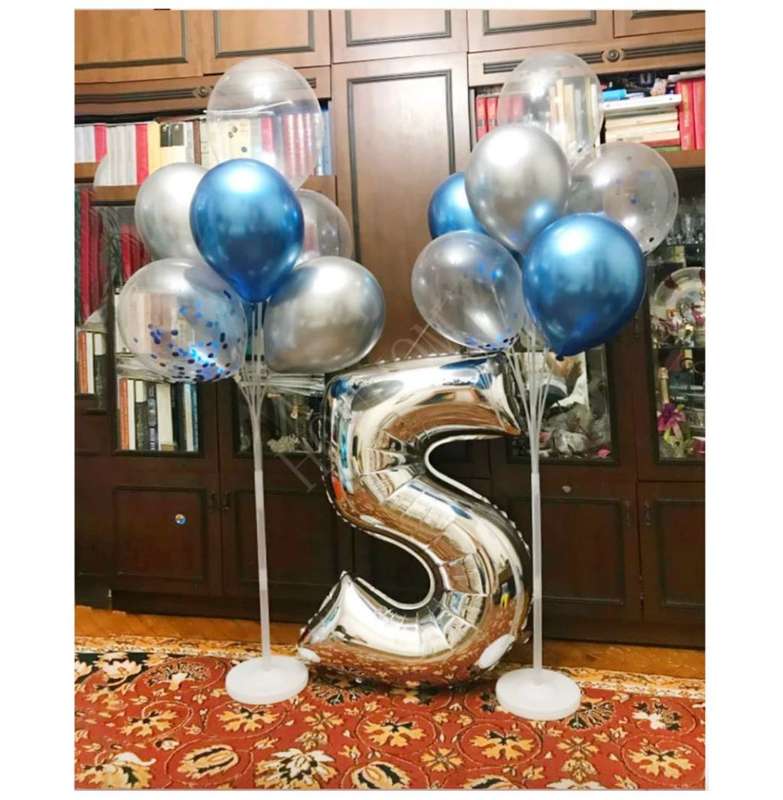 Decor Party Balloon Table Stand Holder with Base.1.6m