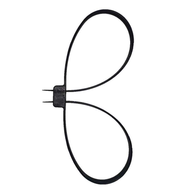 Heavy Duty Nylon Flexi Double Locking Zip Tie Handcuffs