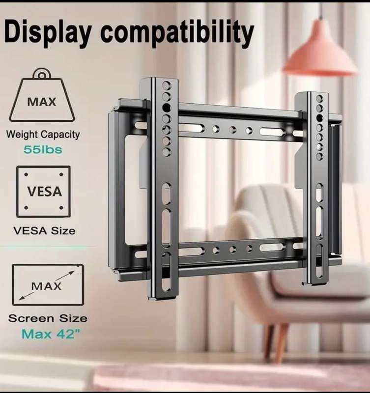 14-42 Inch Flat Panel Tv Wall Mount Bracket