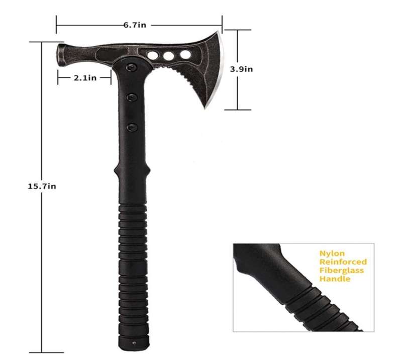 Camping Survival Tactical Tomahawk with Hammer