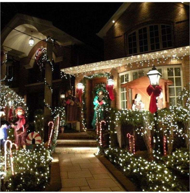 20M LED Fairy Light Christmas Light Extendables-White