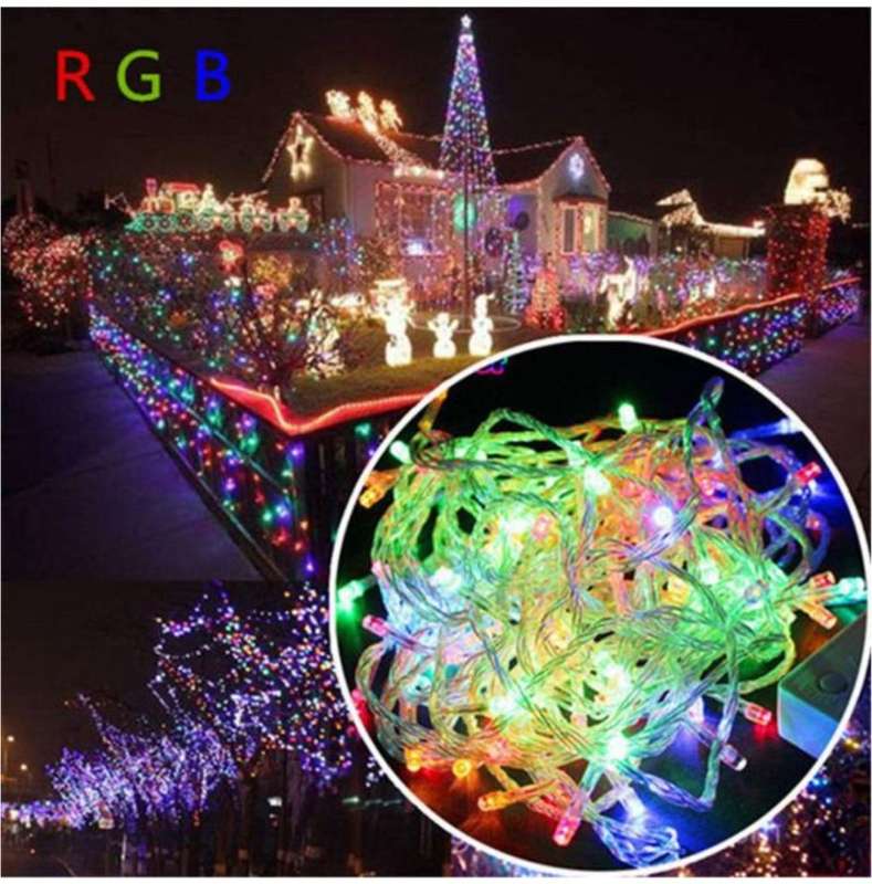 10M LED Fairy Light Christmas Light Extendables-Mix Colour