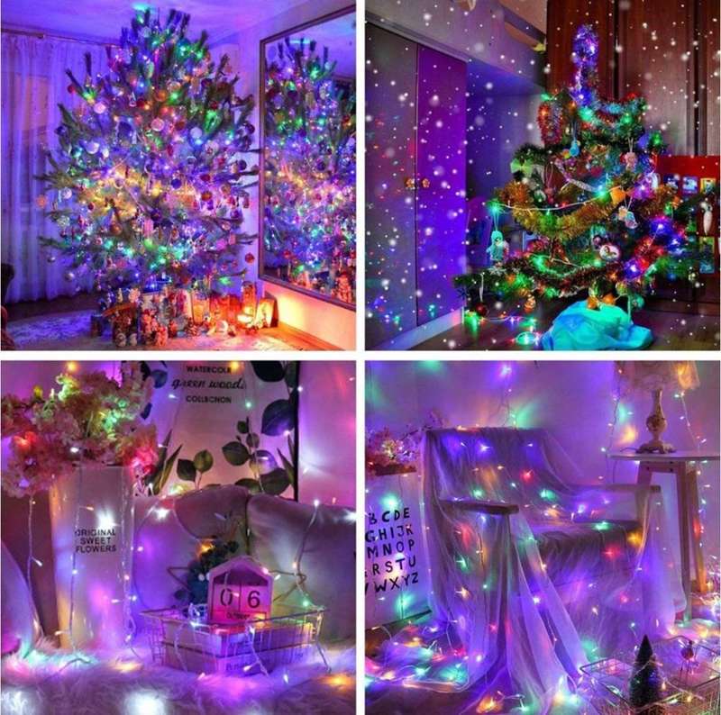 10M LED Fairy Light Christmas Light Extendables-Mix Colour