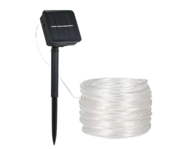 10M Solar Powered LED String Fairy Lights-Warm White