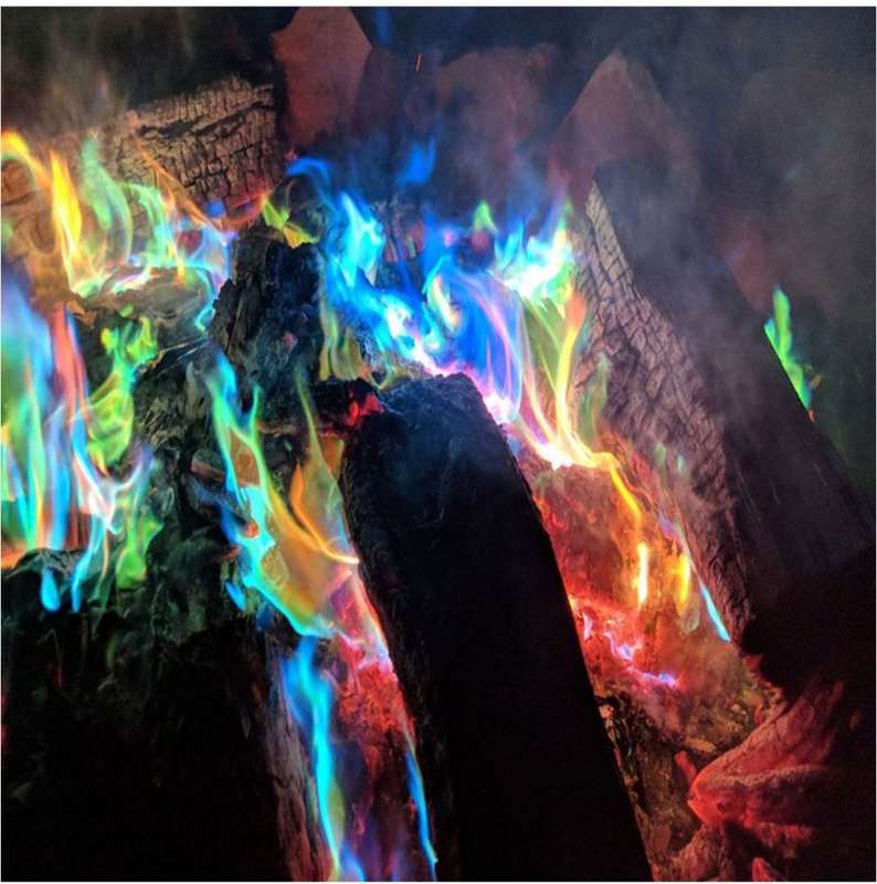 Magical Vibrant Colourful Flame Set 30g