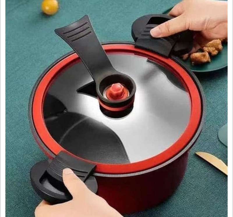 Kitchen vacuum micro-pressure cooker soup meat pot gas stove/28cm