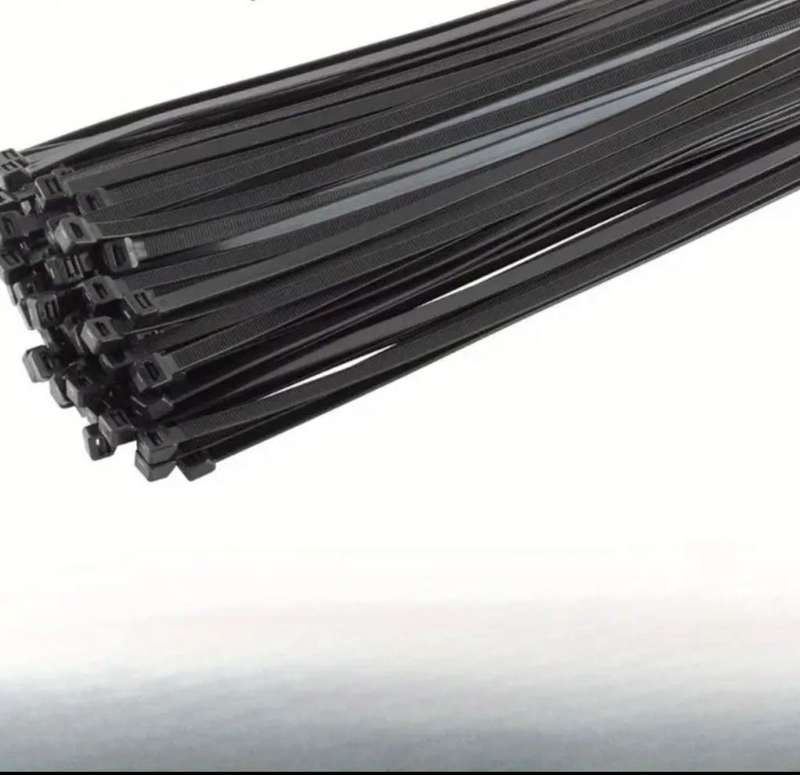 Plastic Cable Tie-5 X 500mm Pack of 50 Pieces Black