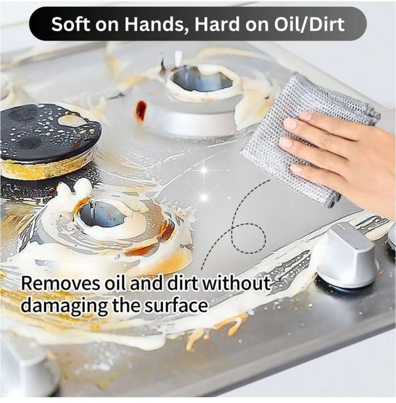 Multifunction Non Scratch Wire Dishcloth