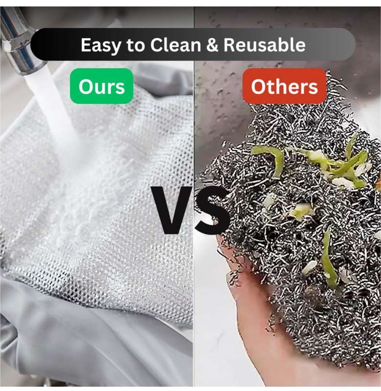 Multifunction Non Scratch Wire Dishcloth