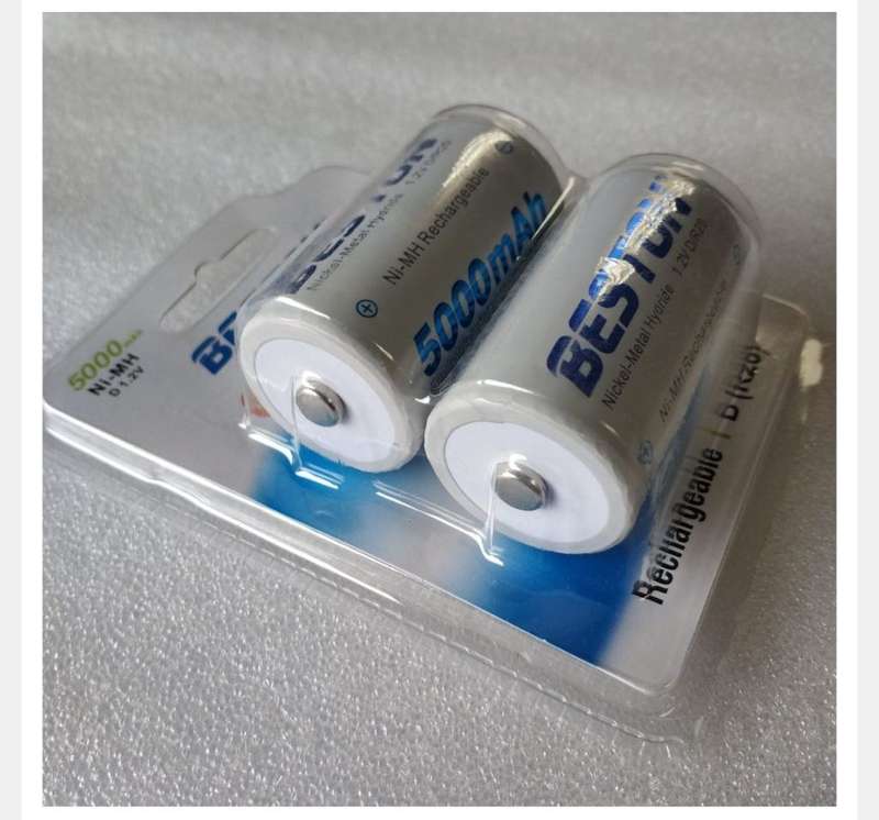Beston D/R20 1.2V 5000mAh Reachargeable Battery Pack