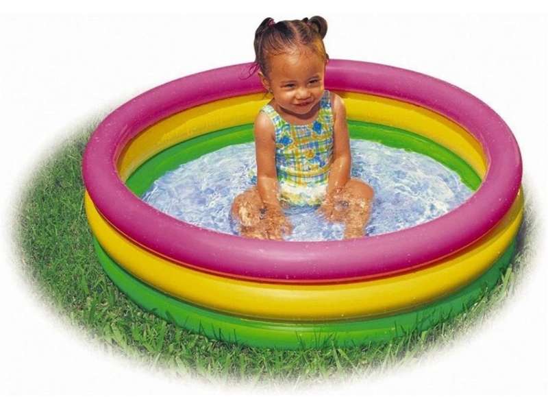 Inflatable Baby Swimming Pool(1.50mx35cm)