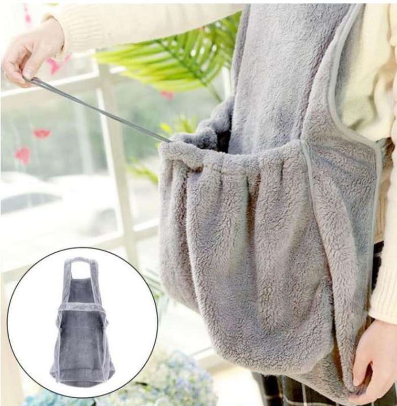 Cat Holding Apron