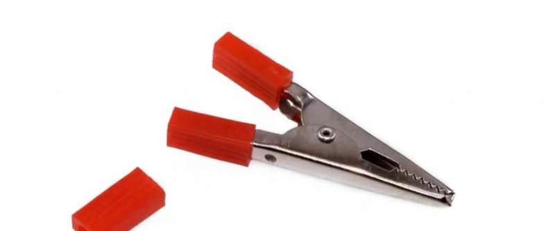 Alligator Insulated Clips 10 Pieces-Red