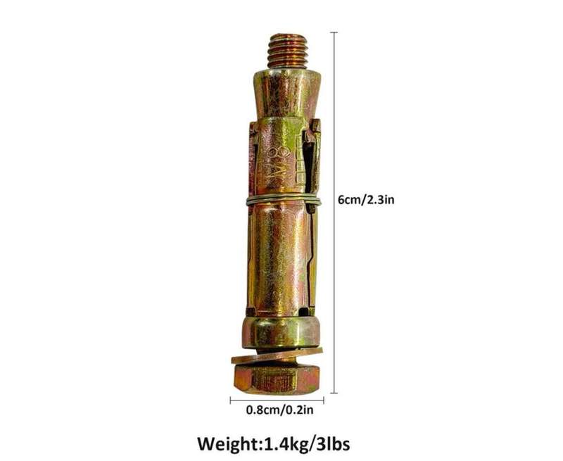 Aiyi Expansion Screw Bolt M8-4Pieces