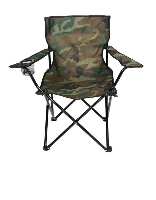 Classic Folding Portable Outdoor Camping Chair With Cup Hold (80cm)