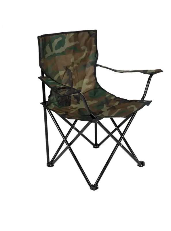 Classic Folding Portable Outdoor Camping Chair With Cup Hold (80cm)