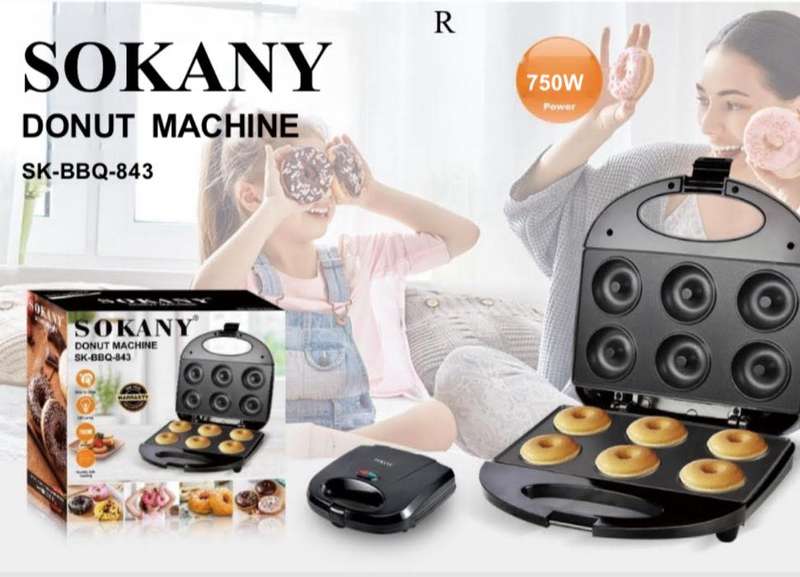 Sokany donut machine sk-BBQ-843 /750W