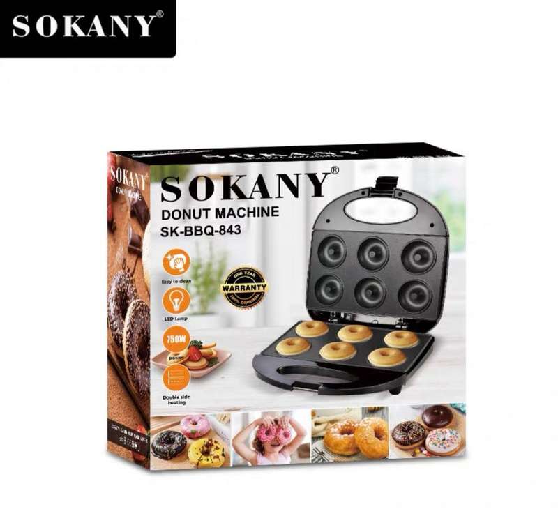 Sokany donut machine sk-BBQ-843 /750W