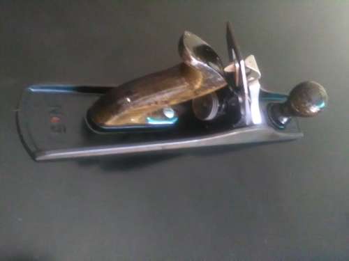 Vintage Stanley wood plane (size No 5, Made in USA)