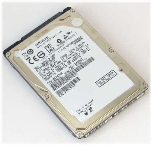 500GB HITACHI LAPTOP 2.5" SATA 2 HDD