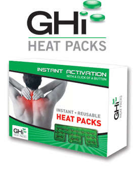 GHI HEAT PACK - INSTANT HEATING AT THE CLICK OF A BUTTON
