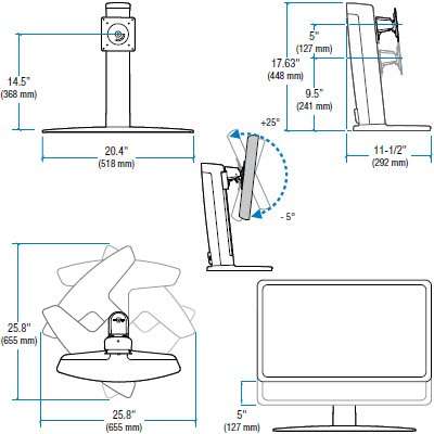 NEW Neo-Flex Widescreen Heavy Monitor Stands