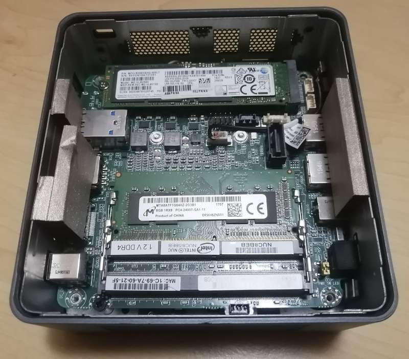 Intel NUC Mini PC - 8th gen i5, 8GB DDR4, 256GB SSD, Wifi - PLEASE READ