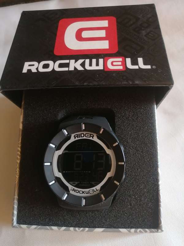 ROCKWELL RIDER Digital Watch - New in box