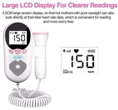 Ultrasound Fetal Doppler (to hear unborn`s heartbeat)