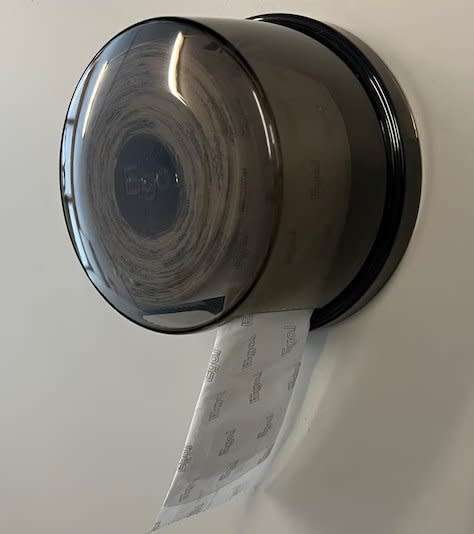 Sanitary Pads on a Roll with Dispenser