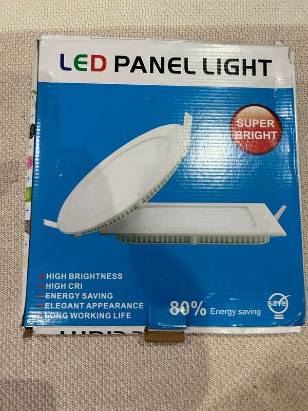 LED PANEL LIGHT. 24W White. 25 available