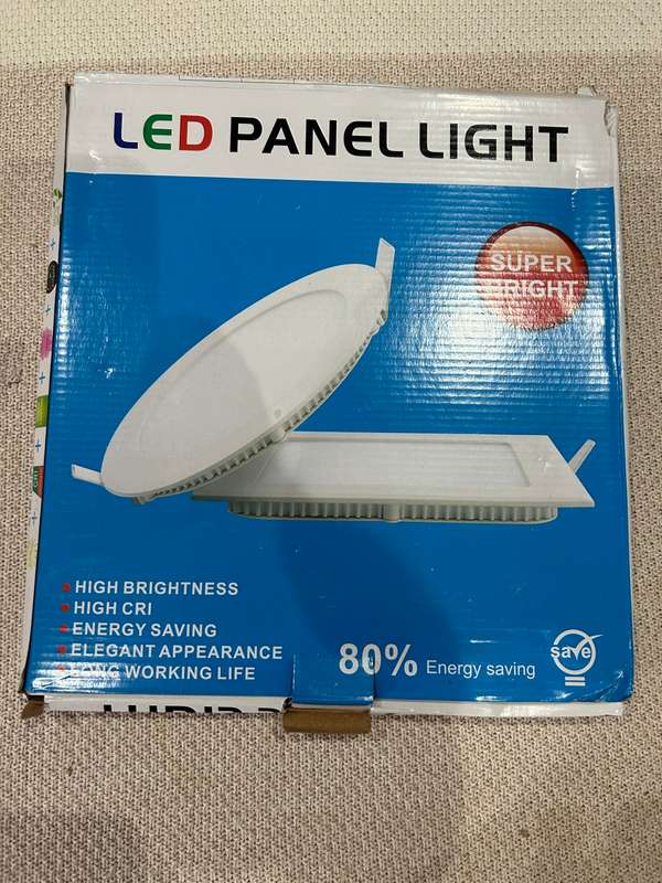 LED PANEL LIGHT. 24W White. 25 available