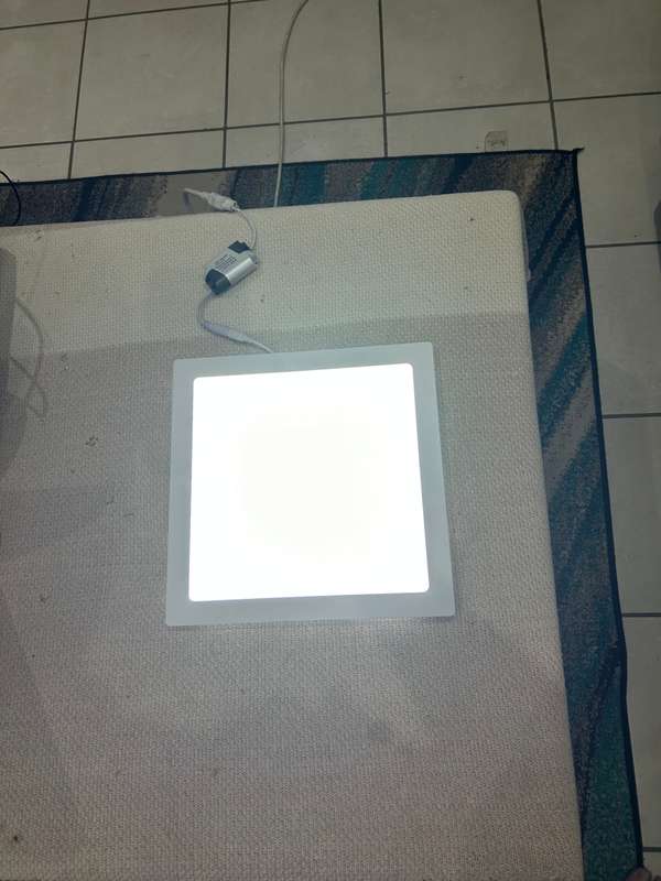 LED PANEL LIGHT. 24W White. 25 available