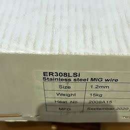 ER308LSi Stainless steel MIG wire 1.2mm 15 kg