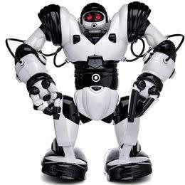 WOWWEE ROBOSAPIEN HUMANOID ROBOT 35 cm tall WHITE AND BLACK. REMOTE CONTROL.