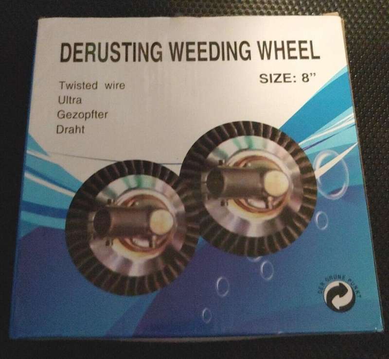 DERUSTING WEEDING WHEEL 8`