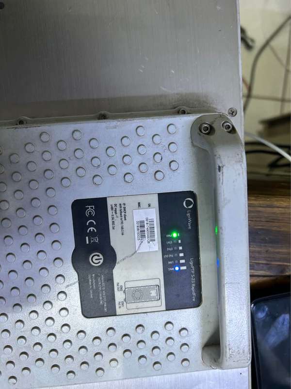 LigoPTP RapidFire 5-23, 5 Ghz, MIMO, 750 Mbps/2xGB-Eth, panel antenna 23 dBi