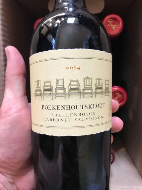 4 x Bottles of BOEKENHOUTSKLOOF Cabernet Sauvignon 2014 and 2 x Bottles of KANONKOP Paul Sauer 2012