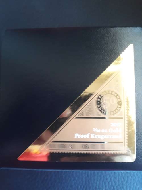 2017 1/50th Gold Kruger Rand