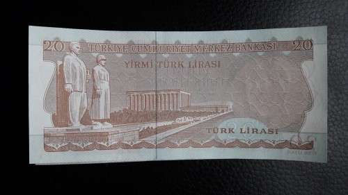 1970 Turkey Banknote Uncirculated