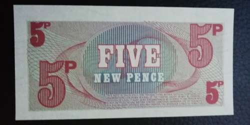 British Armed Forces 5 Pence